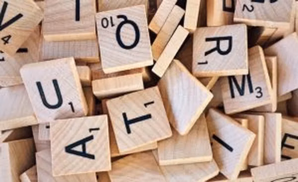 Seniors Scrabble at Lomas Tramway Library