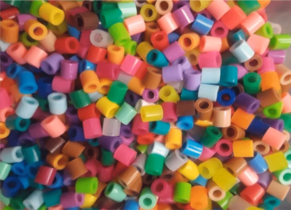 Perler Bead Creations at South Broadway Library