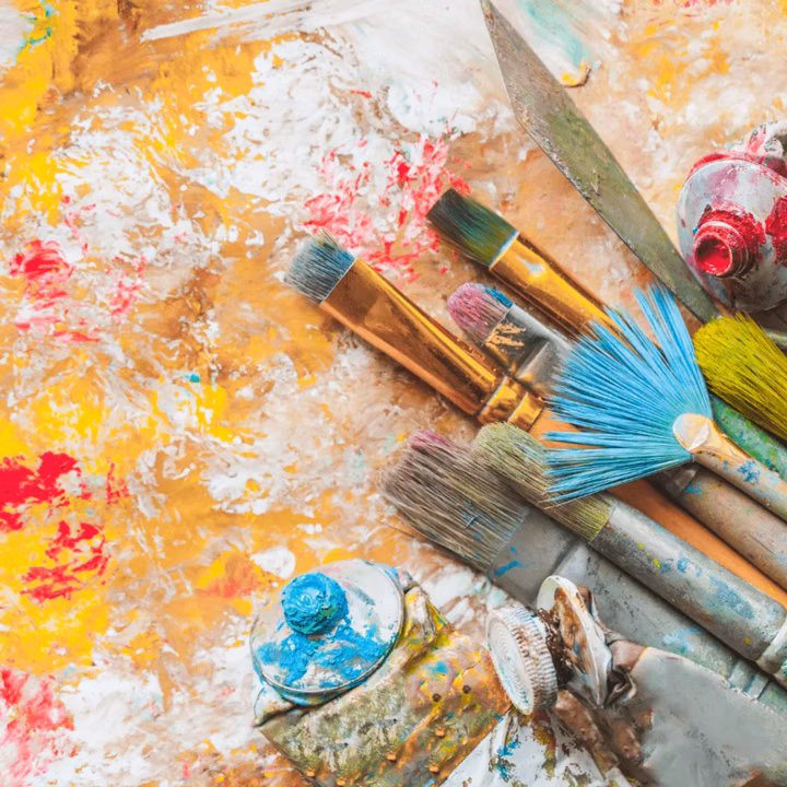 Adult Paint Along at Tony Hillerman Library