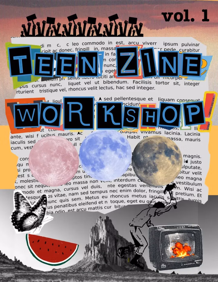 Teen Zine Workshop