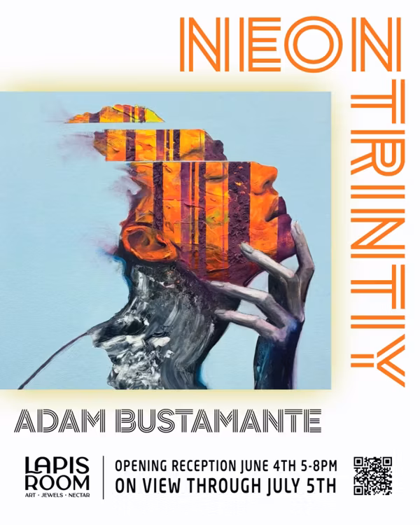 Neon Trinity by Adam Bustamante