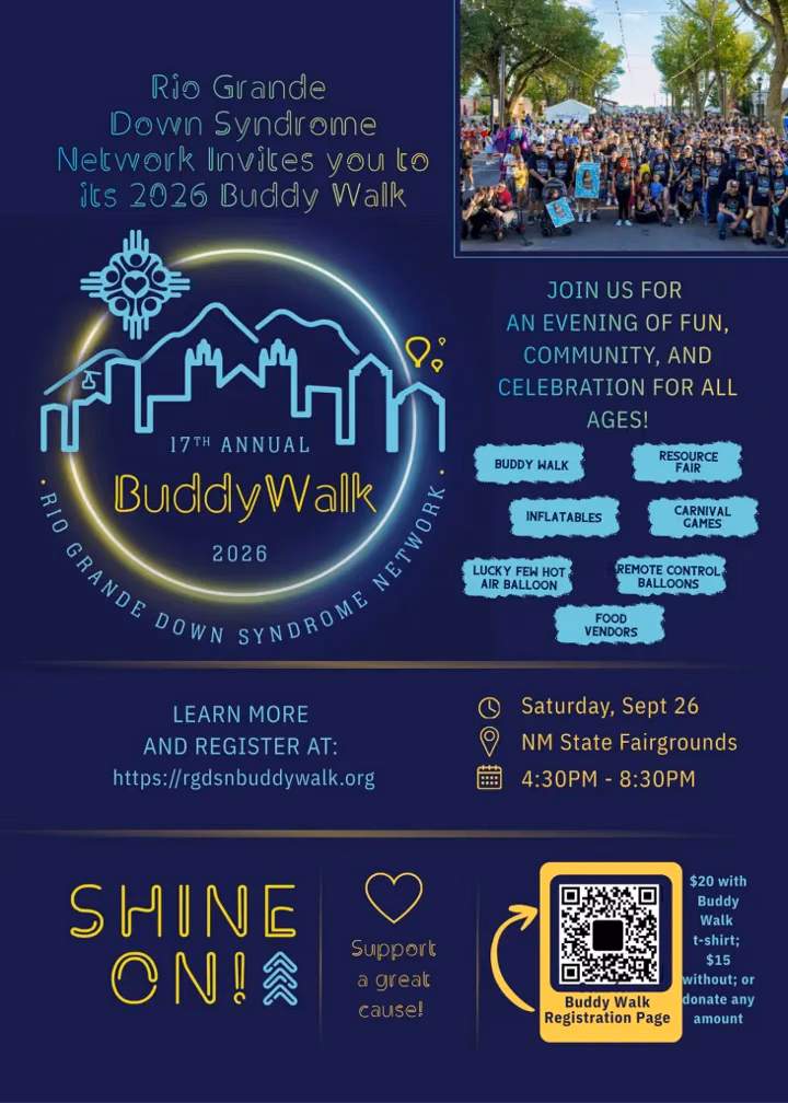 Rio Grande Down Syndrome Network Buddy Walk