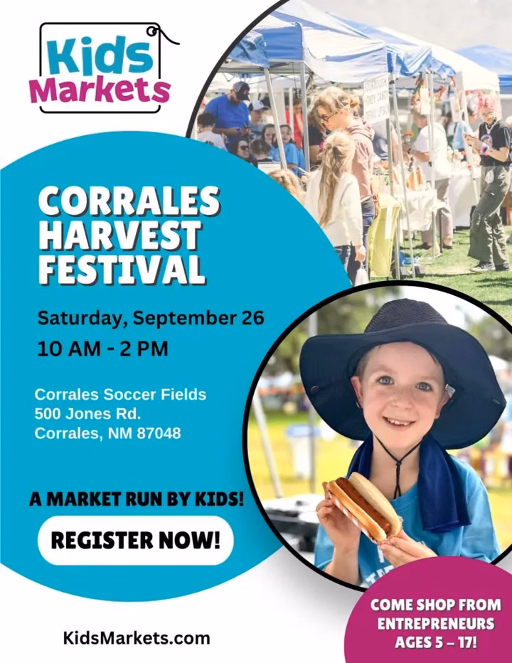 Kids Market at Corrales Harvest Festival