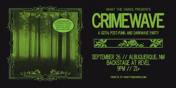 CRIMEWAVE – ALBUQUERQUE (21+)