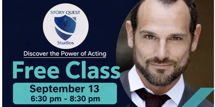 FREE Acting Class for Film, Stage, And TV!