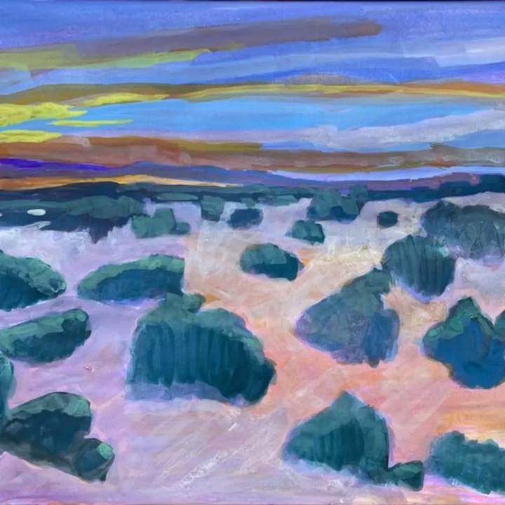 Landscape Collage with Alison
