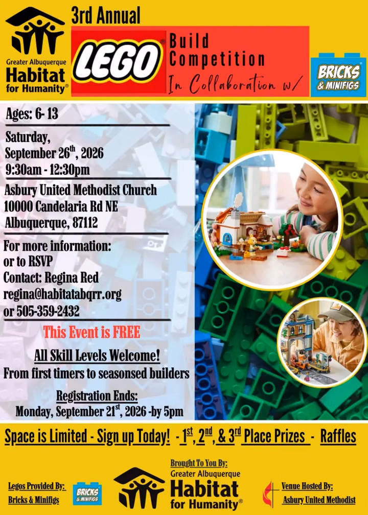 Habitat for Humanity LegoBuild Event