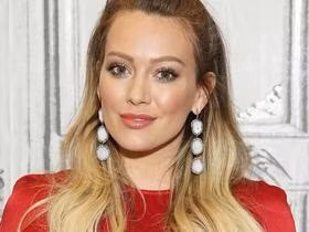 Hilary Duff with La Roux and Jade LeMac